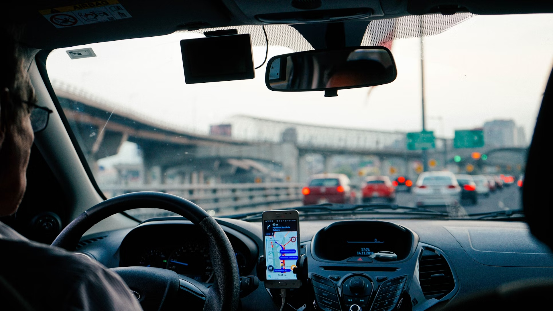 Chauffeur de taxi professionnel